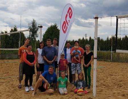 Beach volleyball battle for ERA volley fans