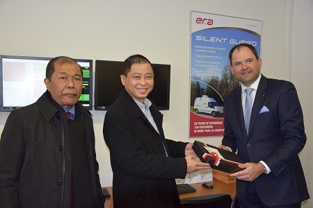 The Indonesian Minister of Transportation visited ERA headquarters