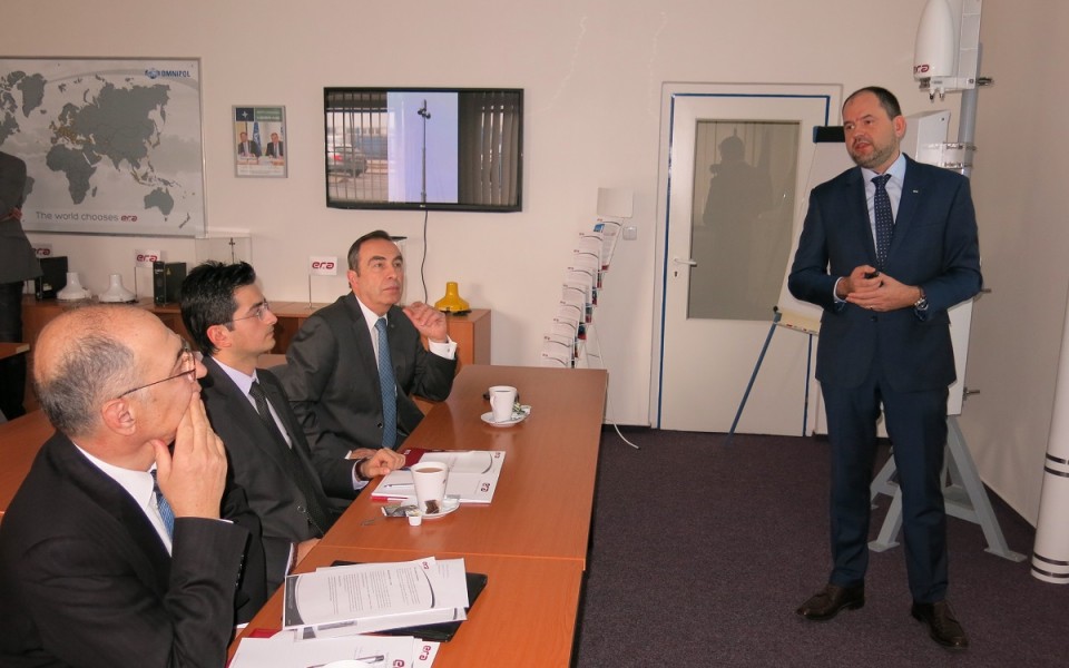 Ahmet Necati Bigali, the Ambassador of Turkey to the Czech Republic, visited ERA headquarters