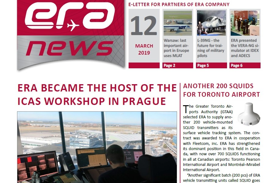 ERA NEWS newsletter, 12th issue, February 2019