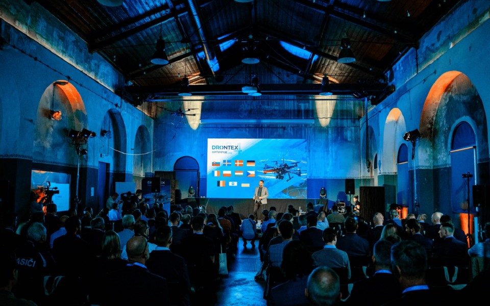 Conference DRONTEX 2024 on the potential of drones, but also the related threats